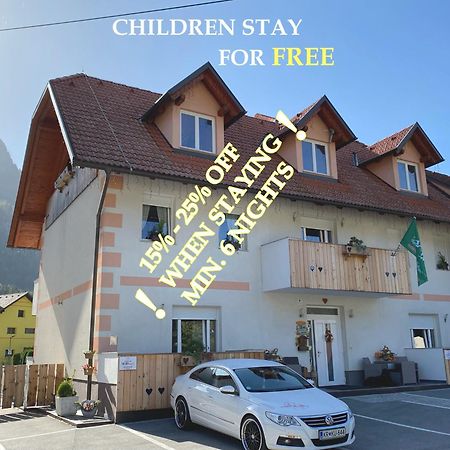 Aparthotel Pr' Jakapč' Mojstrana Exteriér fotografie